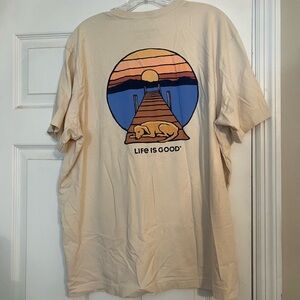 Life Is Good Men's  Graphic Tee Shirt